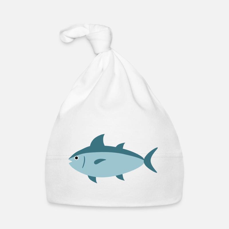 Tuna Fish Organic Baby Cap