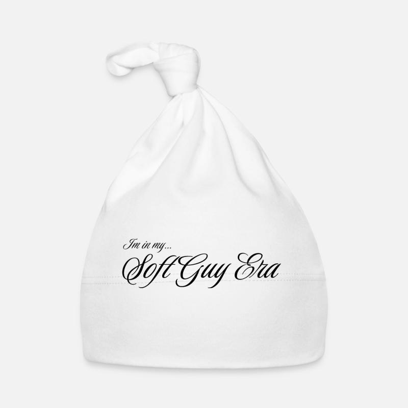 Soft Guy Era Drizzle Drizzle Slay King :)) - Bonnet bio Bébé - blanc