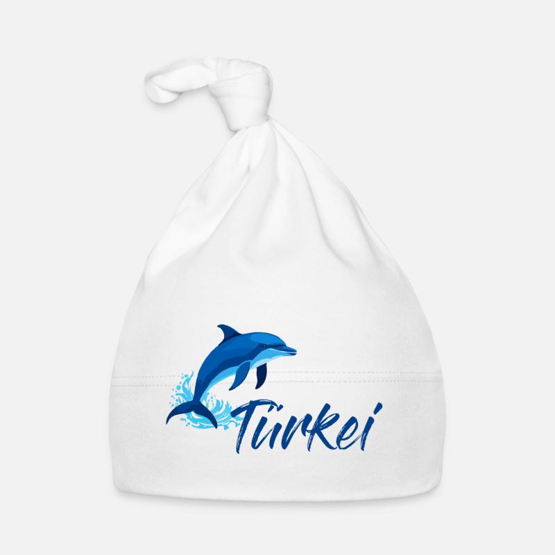Delfin Türkei Urlaub Baby Bio-Mütze