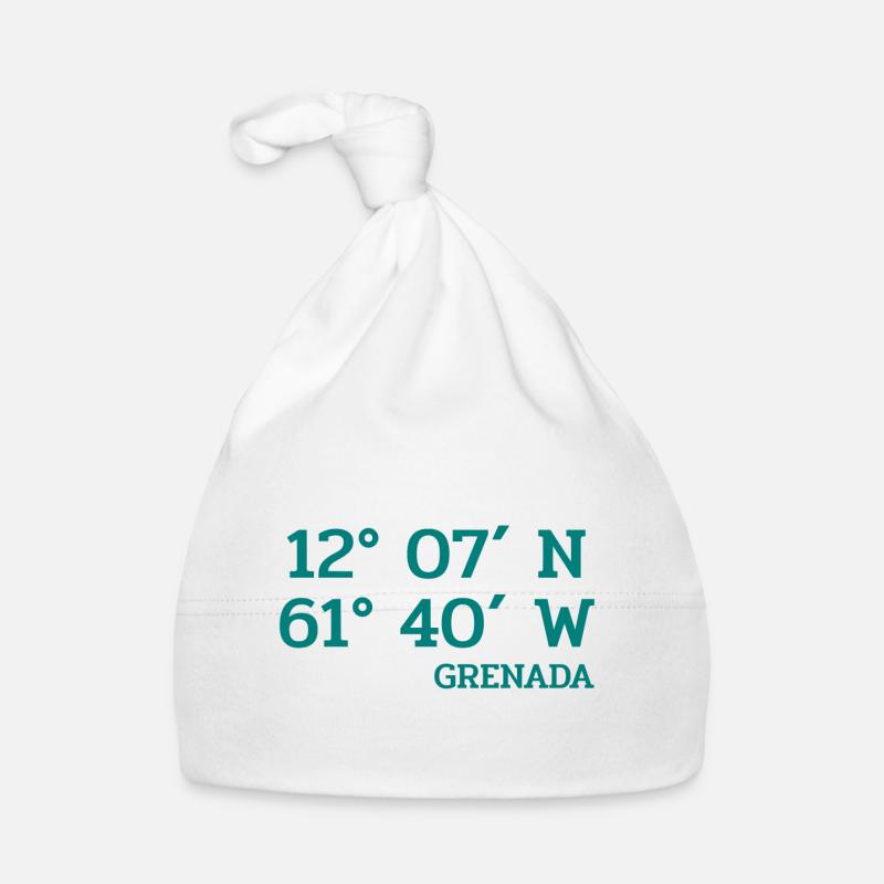 Coordonnées Grenade - Coordonnées - Caraïbes Bonnet bio Bébé