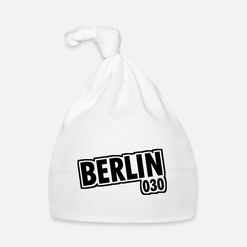 Berlin - 030 - Capital - Germany - Area Code Organic Baby Cap