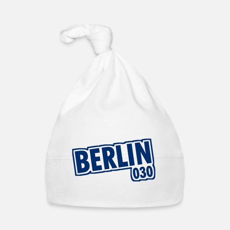 Berlin - 030 - Capital - Germany - Area Code Organic Baby Cap