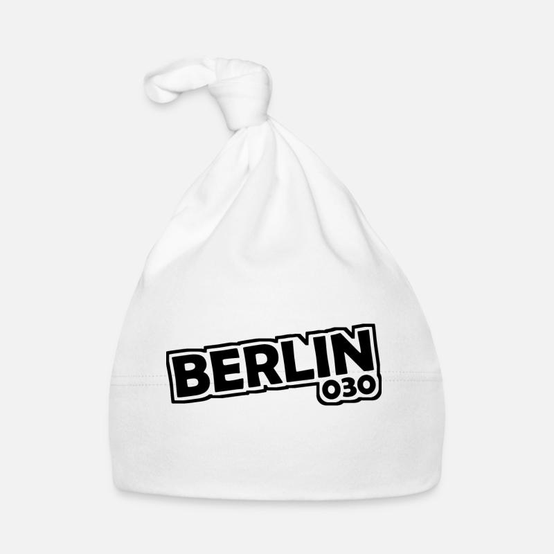 Berlin - 030 - Capital - Germany - Area Code Organic Baby Cap