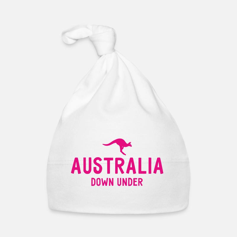 Australia - Down Under - Australia - Kangaroo Organic Baby Cap