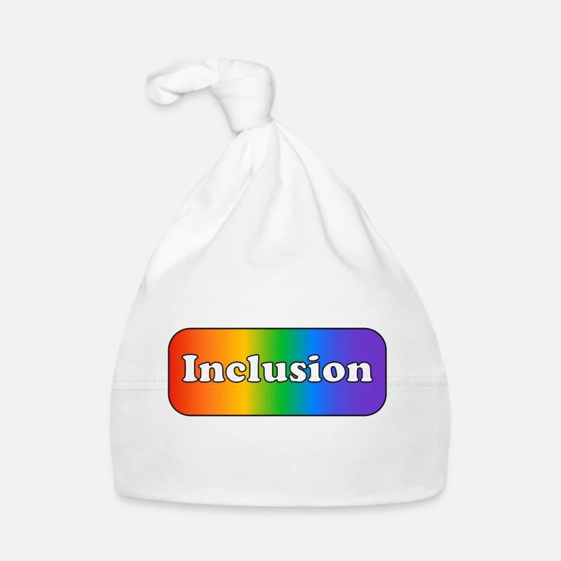 Inclusion rainbow Organic Baby Cap