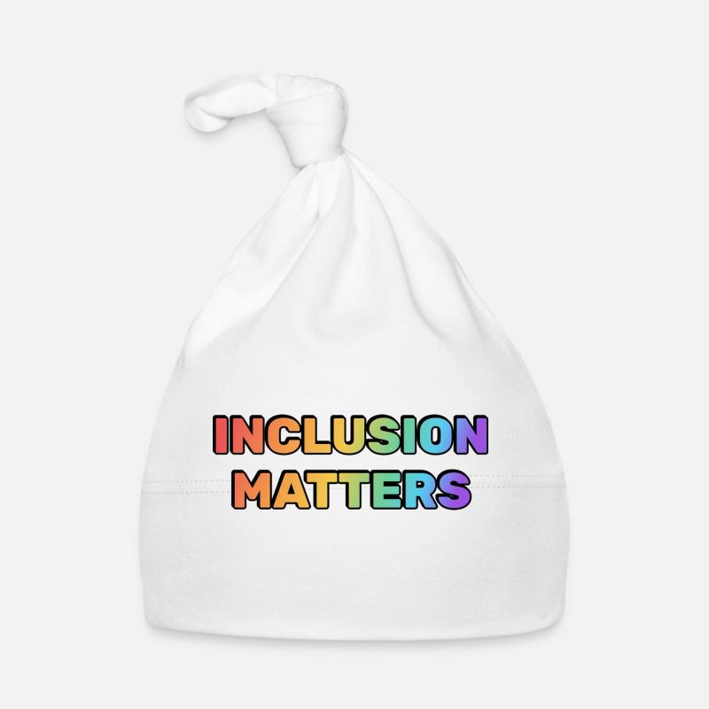 L’inclusion compte Fierté LGBT arc-en-ciel Bonnet bio Bébé