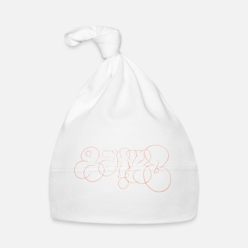 Graffiti Bucket Hat Organic Baby Cap