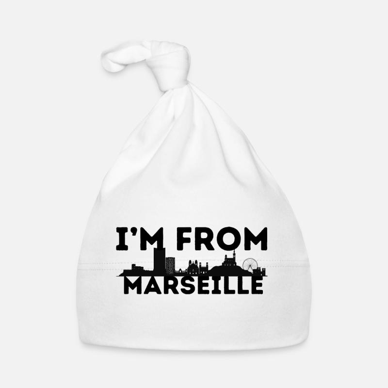 I'm from Marseille Organic Baby Cap