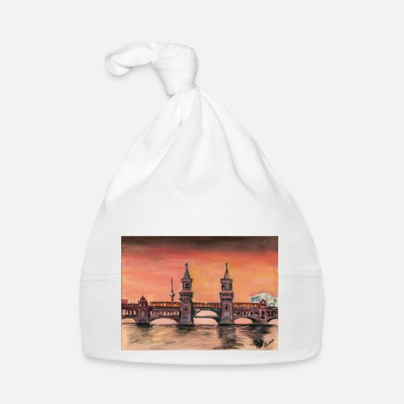 Oberbaum Bridge Organic Baby Cap