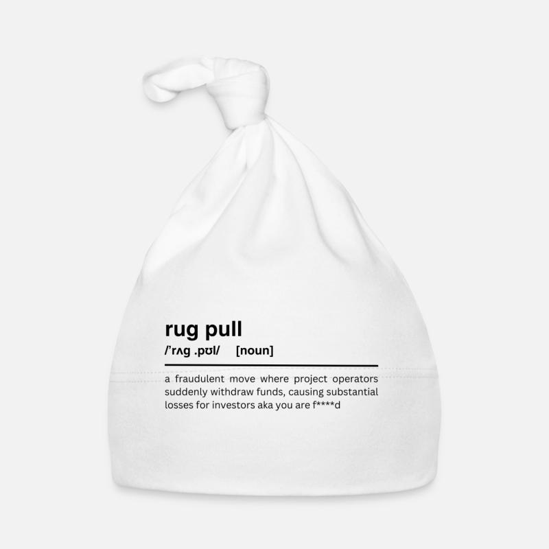 rug pull Baby Bio-Mütze
