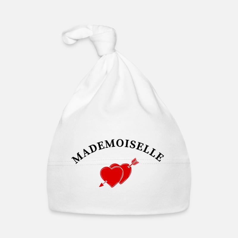 Fräulein Herzpfeil Baby Bio-Mütze
