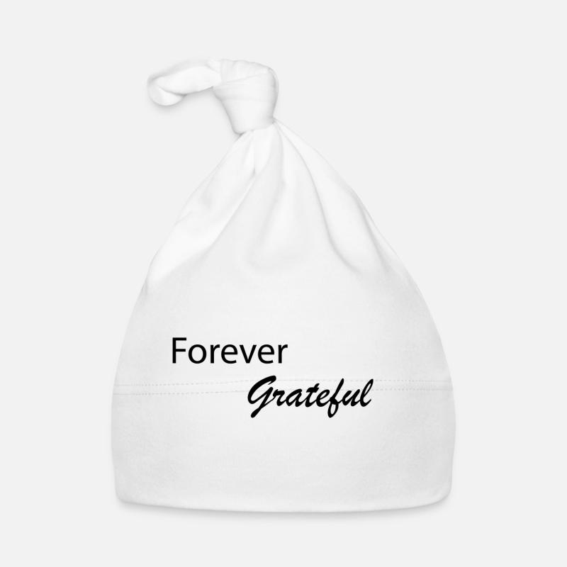 Forever Grateful Organic Baby Cap