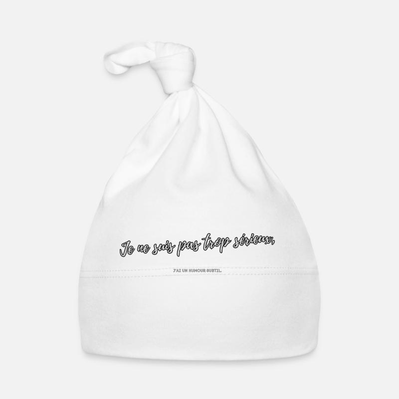 Too serious Organic Baby Cap