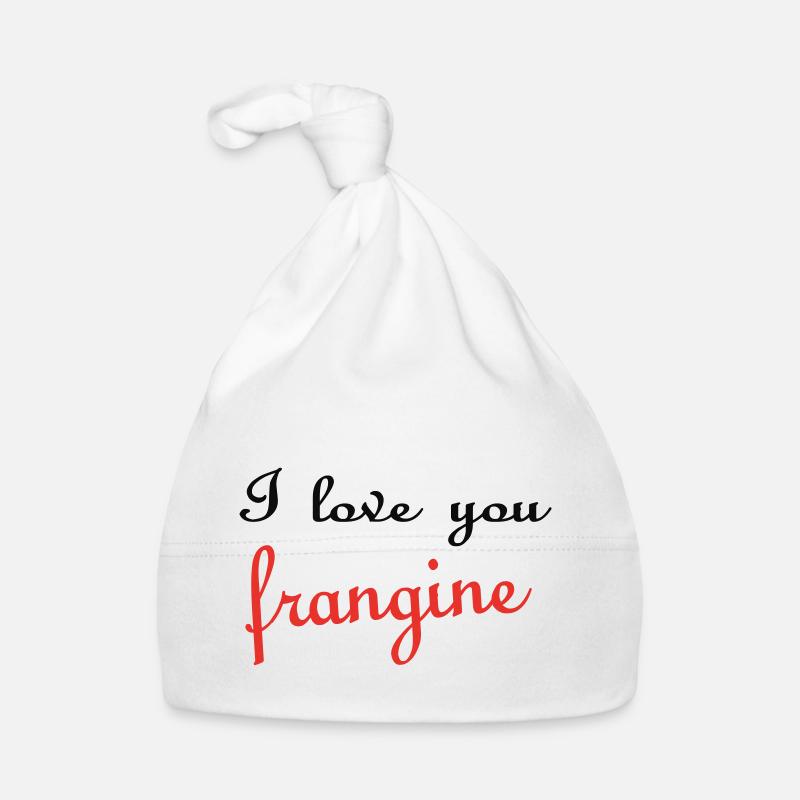 Ich liebe dich FRANGINE Baby Bio-Mütze