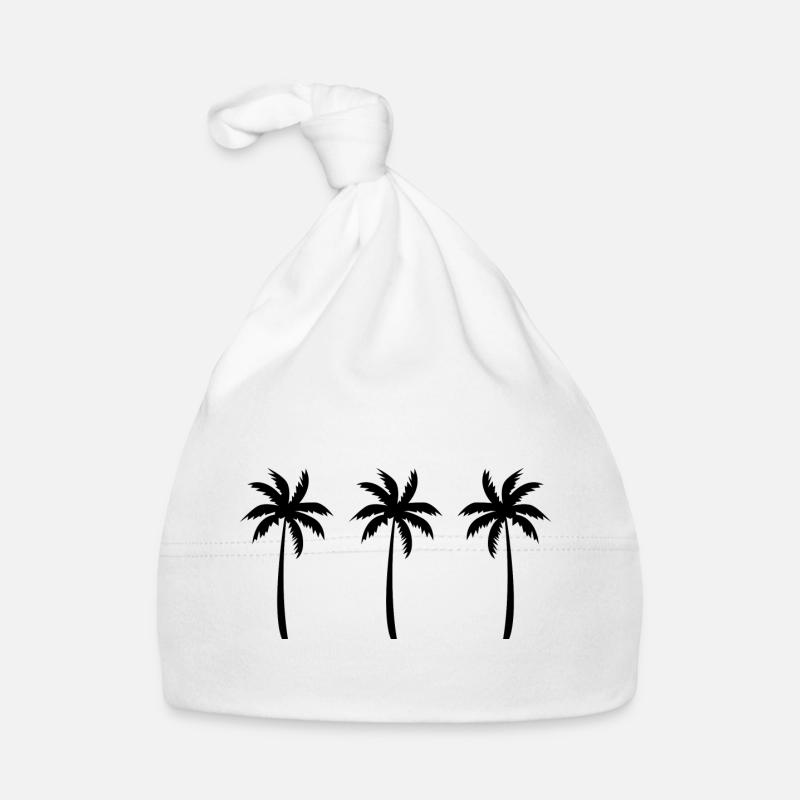 Palm Palm Palm Organic Baby Cap