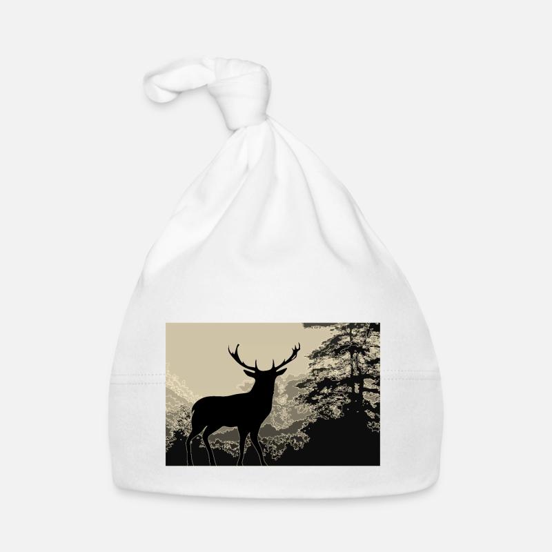 Deer Organic Baby Cap
