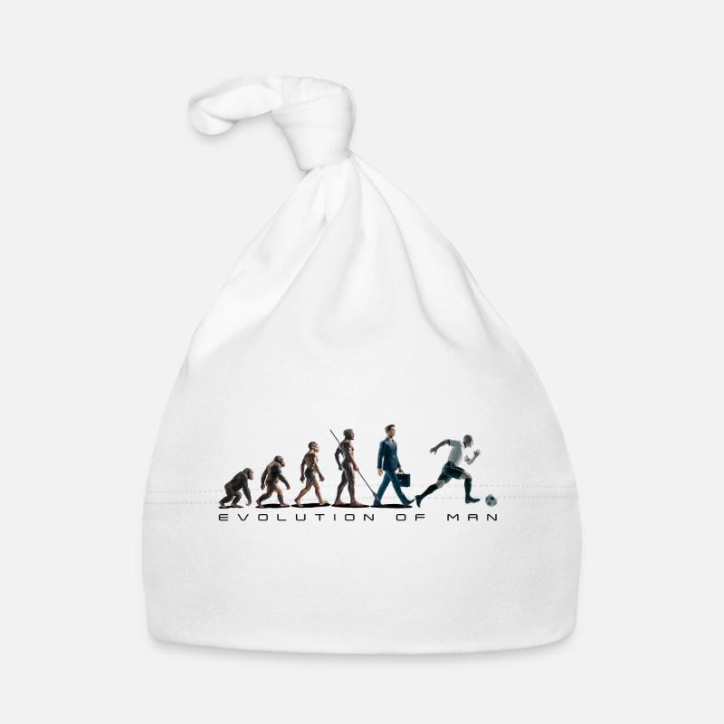 Evolution Fussball Zeichenfläche 1 Baby Bio-Mütze