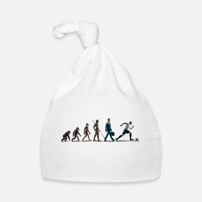 Evolution Fussball Zeichenfläche 1 Baby Bio-Mütze