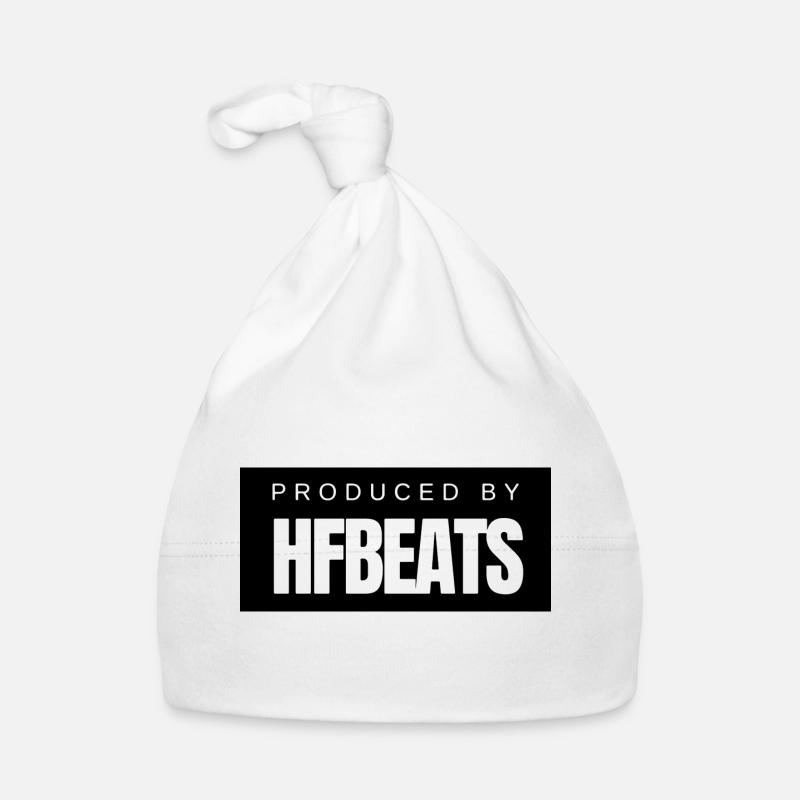 HF beats - Baby Bio-Mütze - Weiß