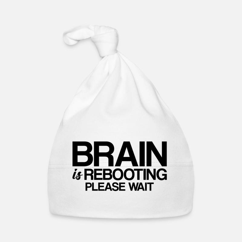Brain Is Rebooting Please Wait Baby Bio-Mütze