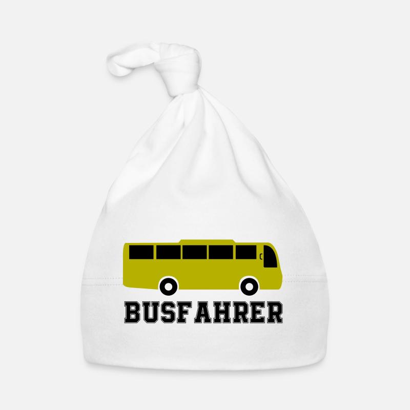 Bus Bus Driver Organic Baby Cap