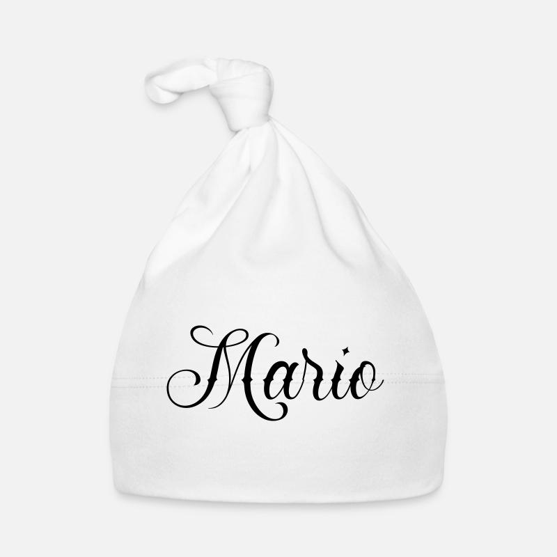 mario Baby Bio-Mütze