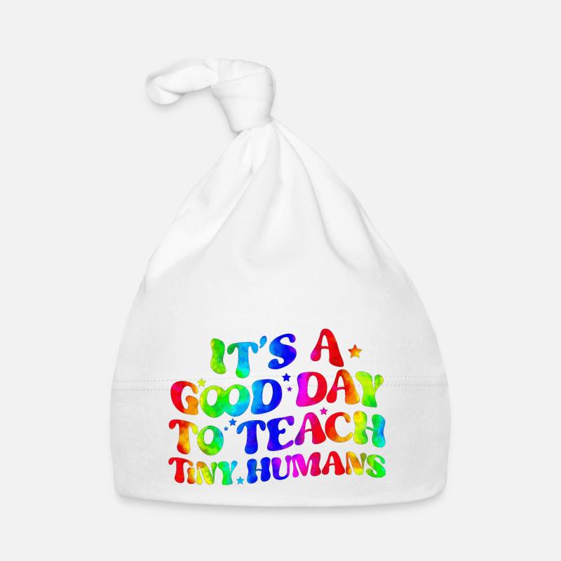 Teacher school elementary school education teacher degree Organic Baby Cap