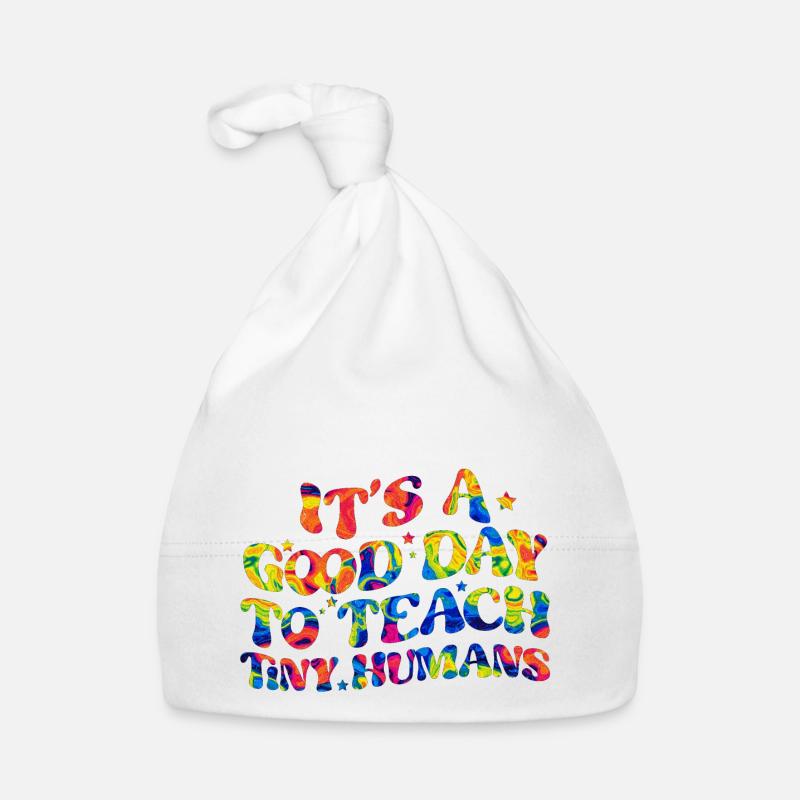 Teacher school elementary school education teacher degree Organic Baby Cap