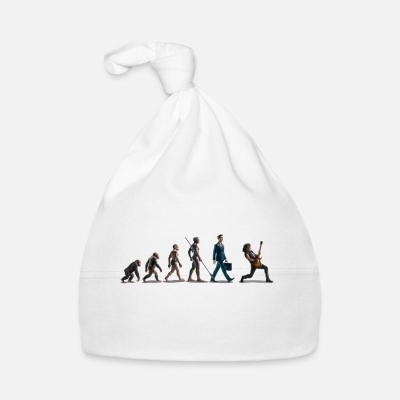Evolution Guitariste Bonnet bio Bébé