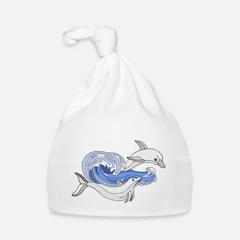 Dauphins Bonnet bio Bébé