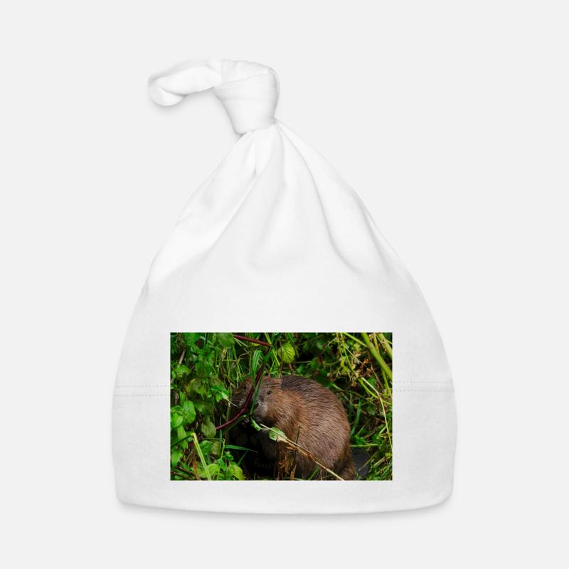 Beavers 3 Organic Baby Cap