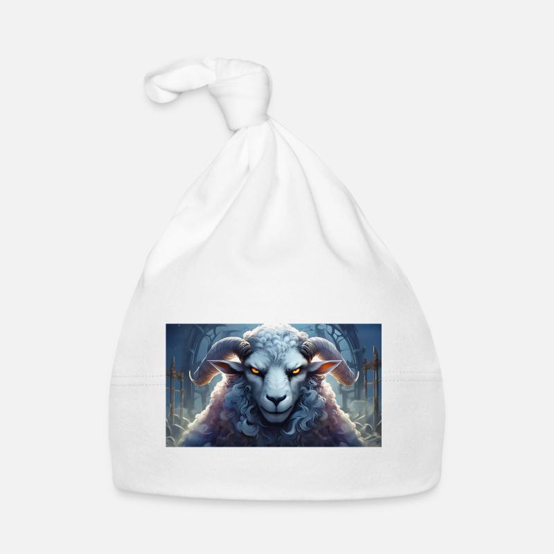Animaux mignons - moutons Bonnet bio Bébé
