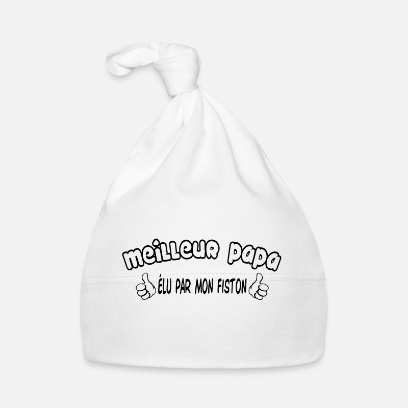 BEST DAD Organic Baby Cap
