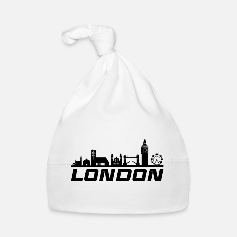 london skyline 1 Baby Bio-Mütze