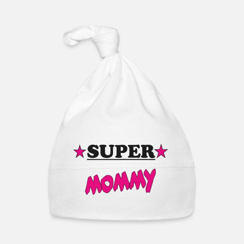 SUPER MAMA Baby Bio-Mütze