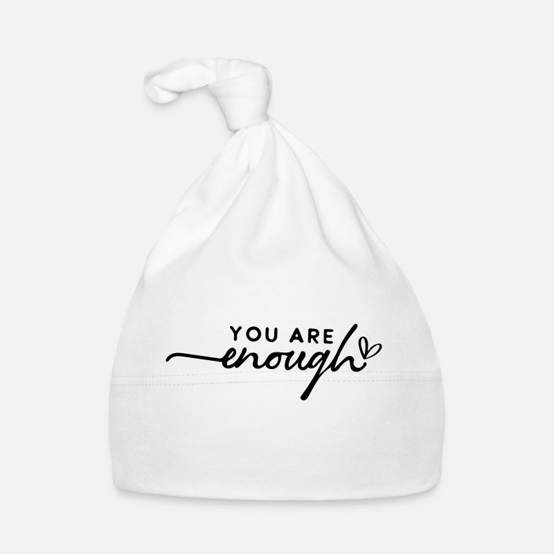 Du bist genug Baby Bio-Mütze