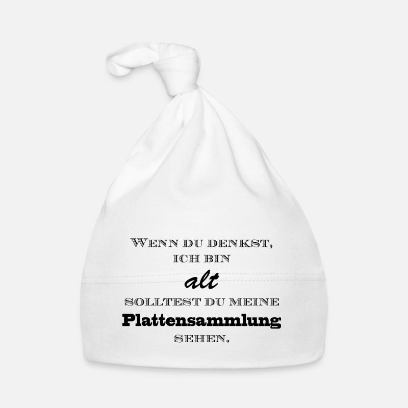 Plattensammlung Baby Bio-Mütze
