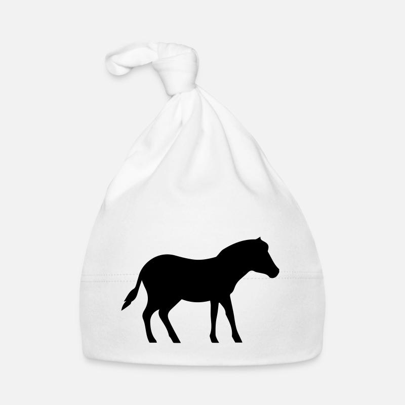 pferd pony Baby Bio-Mütze
