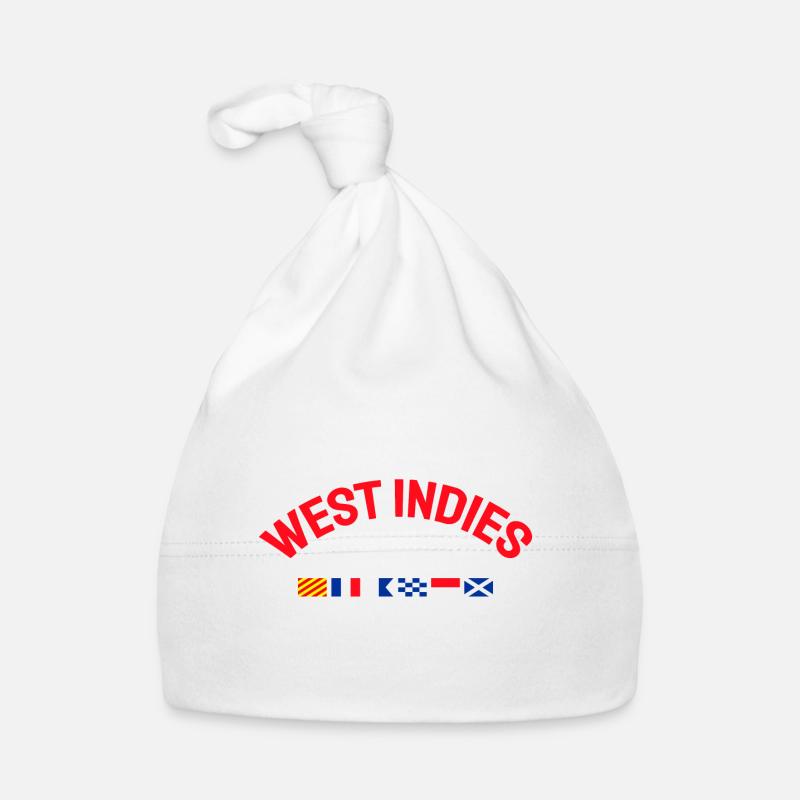 Drapeaux des Antilles - Karibik - Caraïbes - Flaggen Bonnet bio Bébé