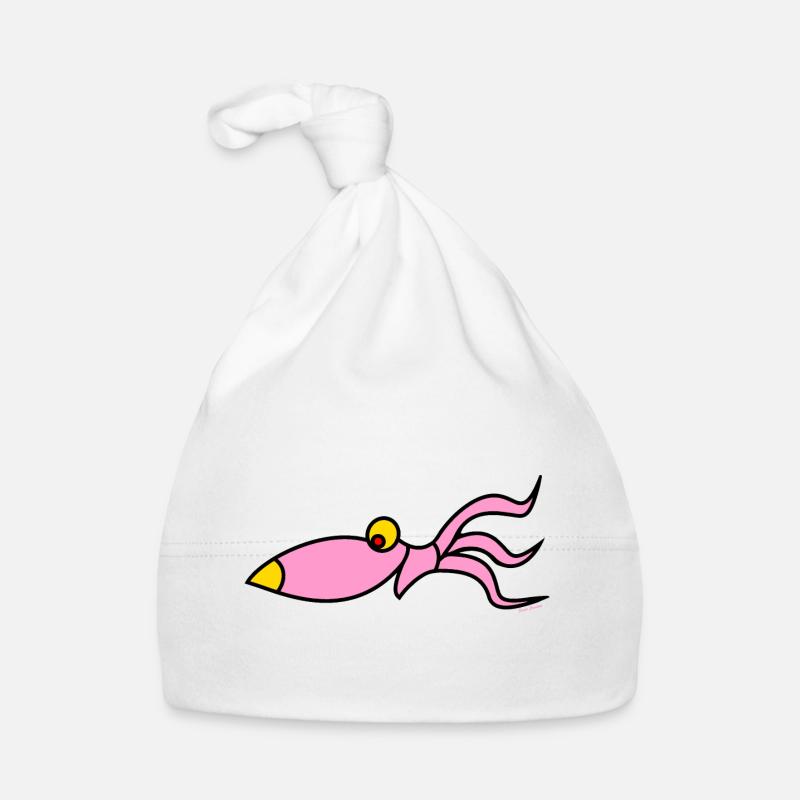 funny squid Baby Bio-Mütze
