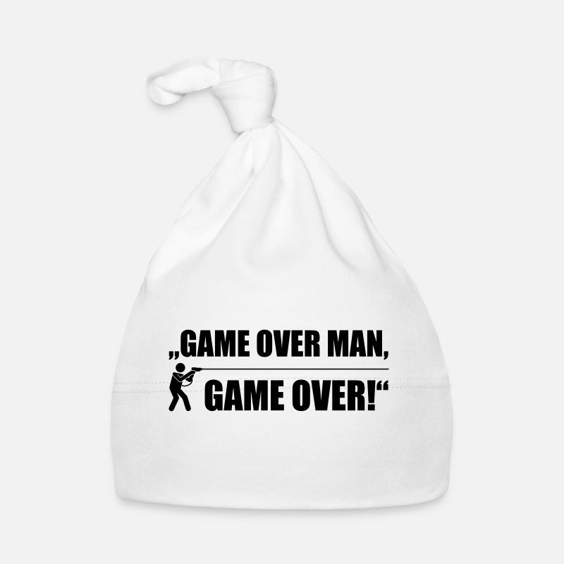 Game over man game over Baby Bio-Mütze