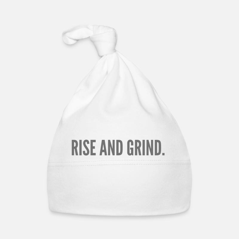 Rise and Grind Organic Baby Cap