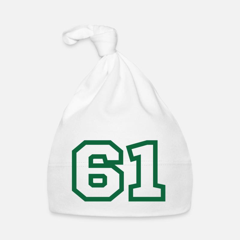 Nummer 61 Sport Baby Bio-Mütze