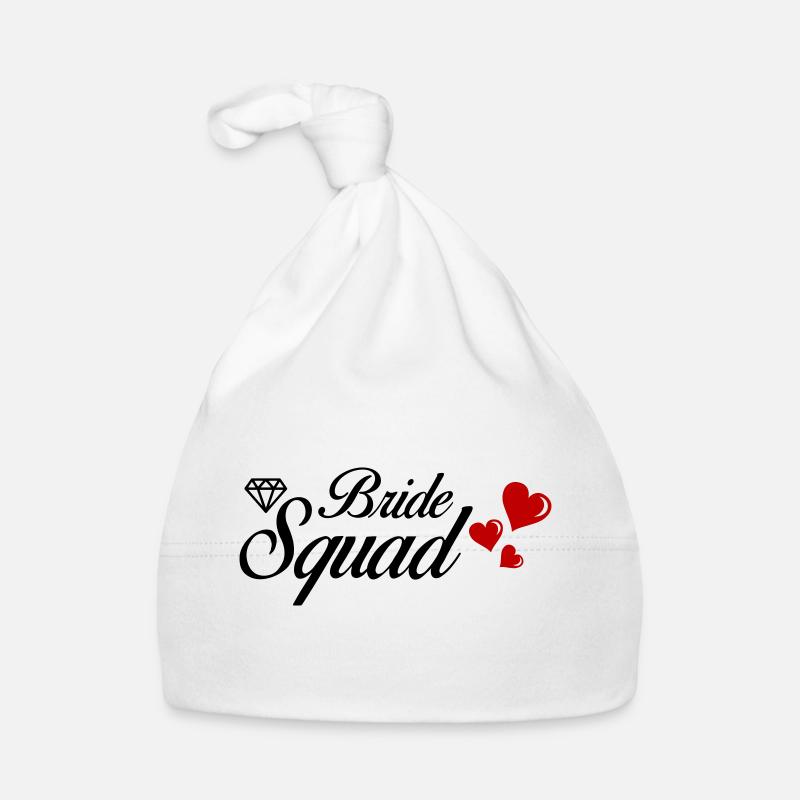 bride squad Baby Bio-Mütze