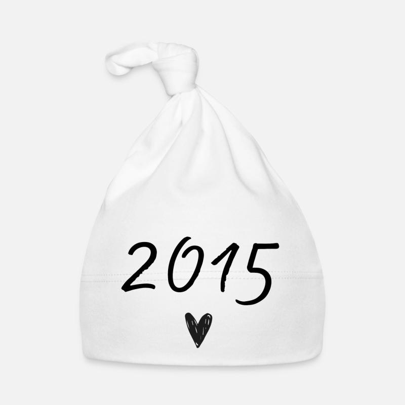 2015 Heart Anniversary Organic Baby Cap