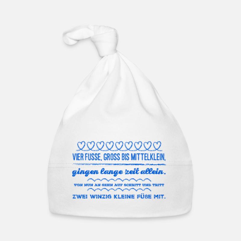 Geschenkidee Schwangerschaft Geburt Baby Bio-Mütze