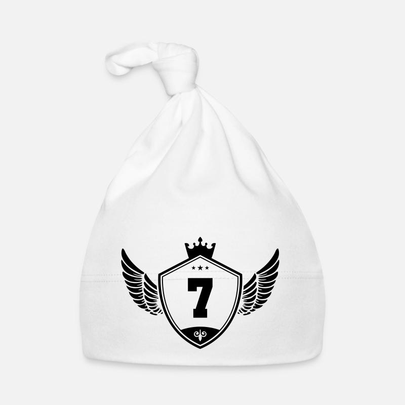 7 wappen krone Baby Bio-Mütze