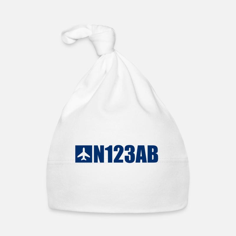 Custom Aviation - Airplane - Flying - Pilot Organic Baby Cap