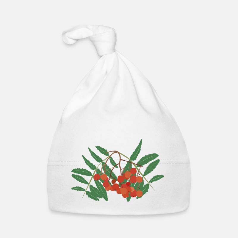 Rowan berries Organic Baby Cap