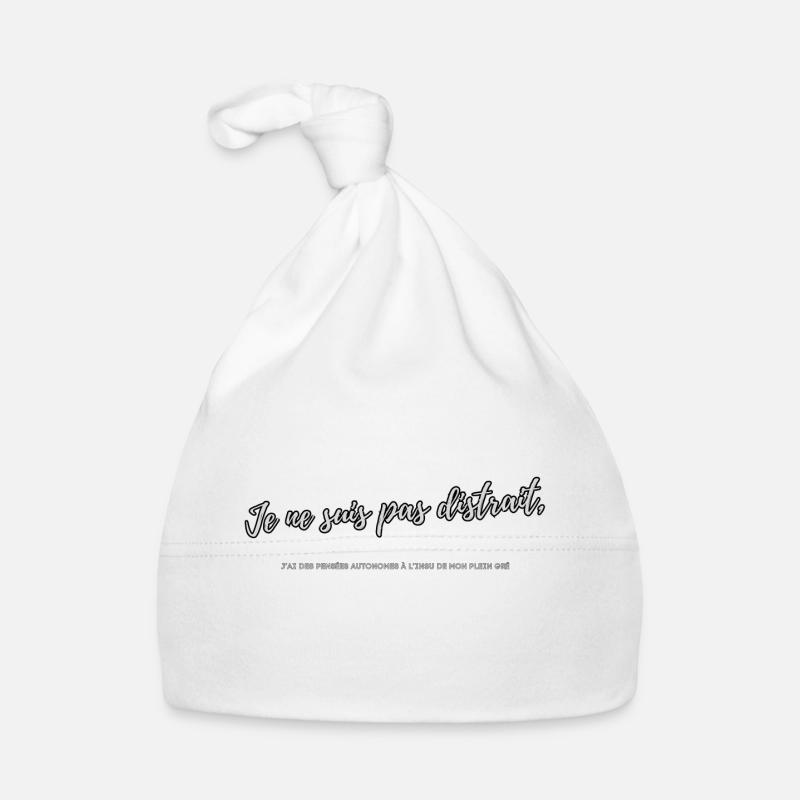 Distracted Organic Baby Cap